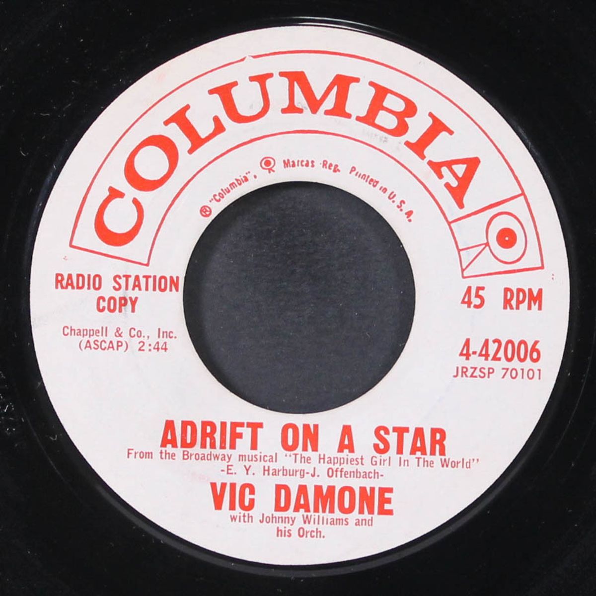 adrift on a star by VIC DAMONE