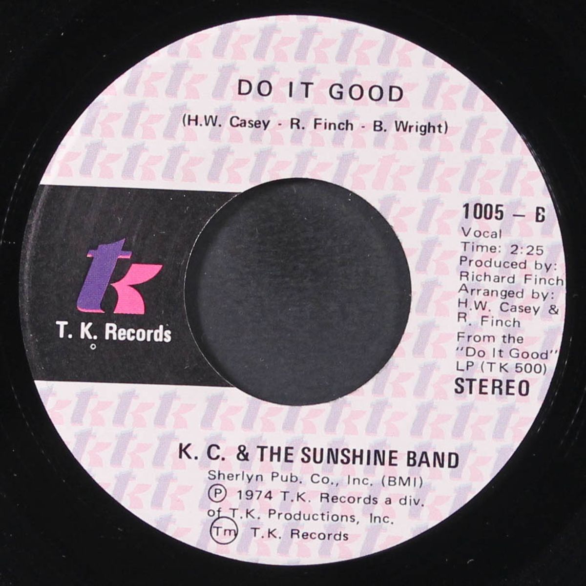 queen of clubs / do it good by K.C. & SUNSHINE BAND