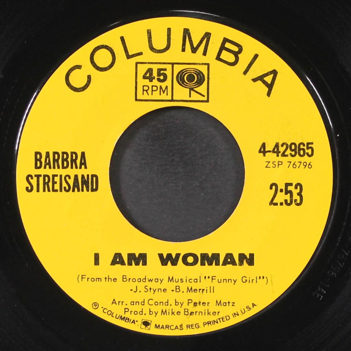 people / i a woman by BARBRA STREISAND