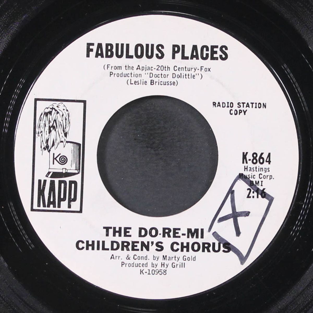 doctor doolittle by DO-RE-MI CHILDREN'S CHORUS