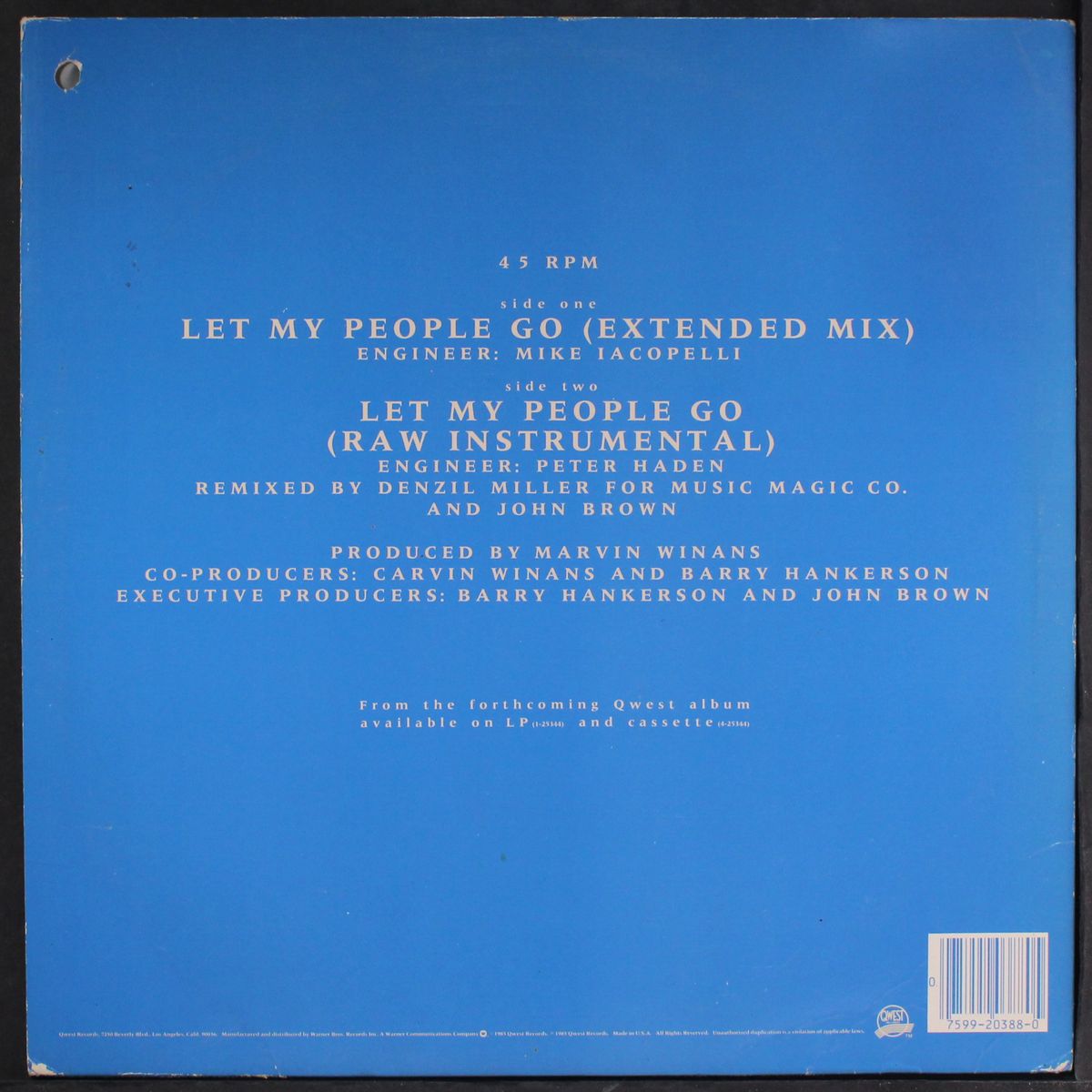 let my people go by WINANS