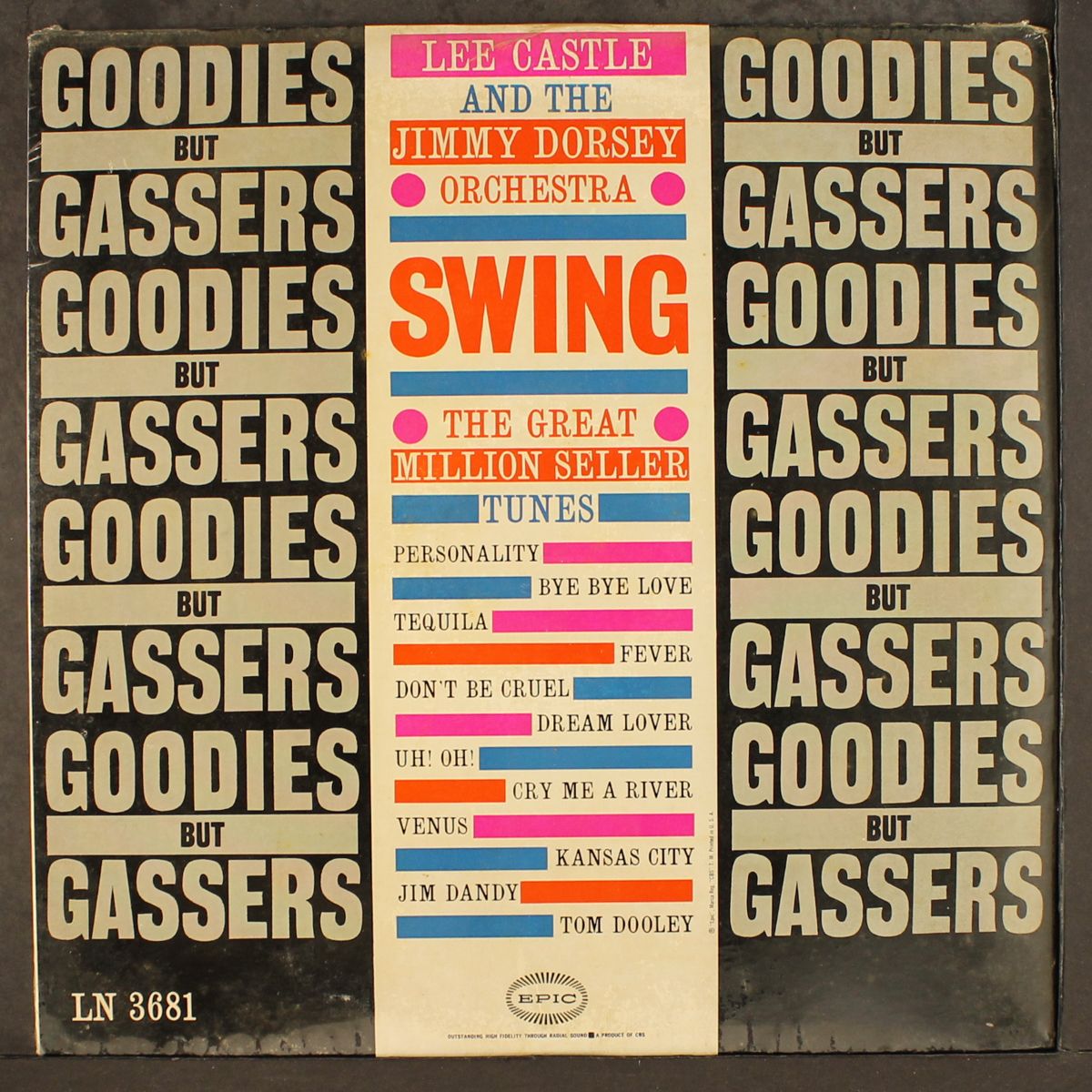 goodies but gassers by LEE CASTLE & JIMMY DORSEY ORCHESTRA