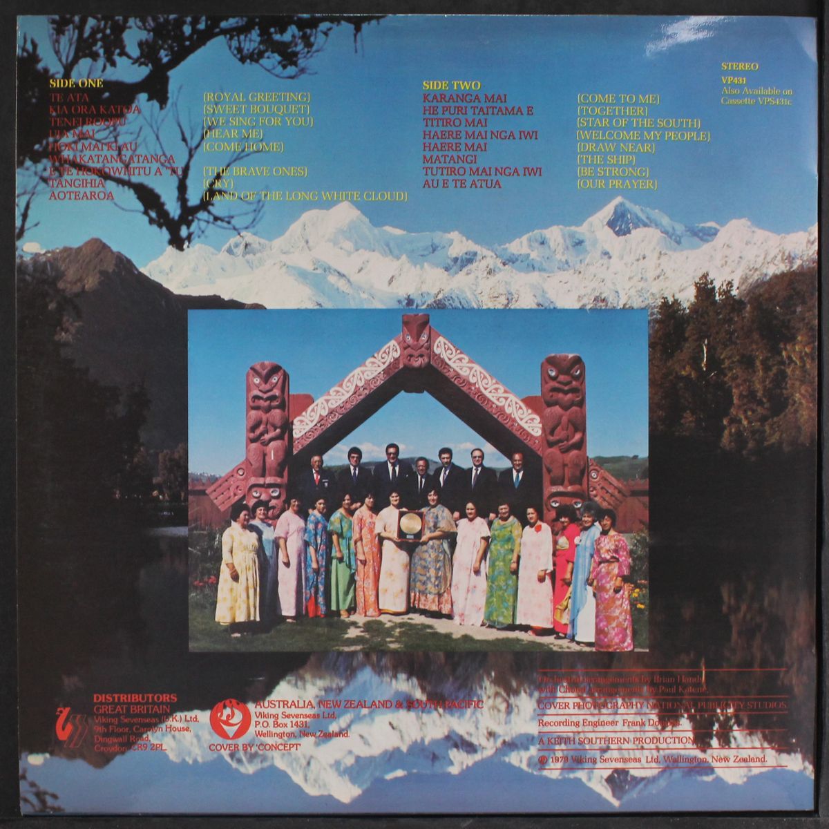 new zealand sings by NEW ZEALAND MAORI CHORALE