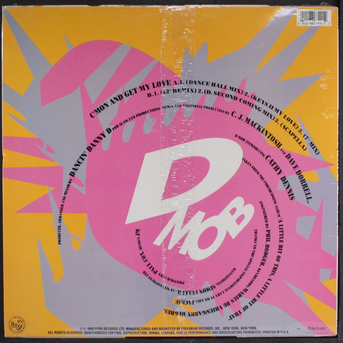 c'mon & get my love by D MOB