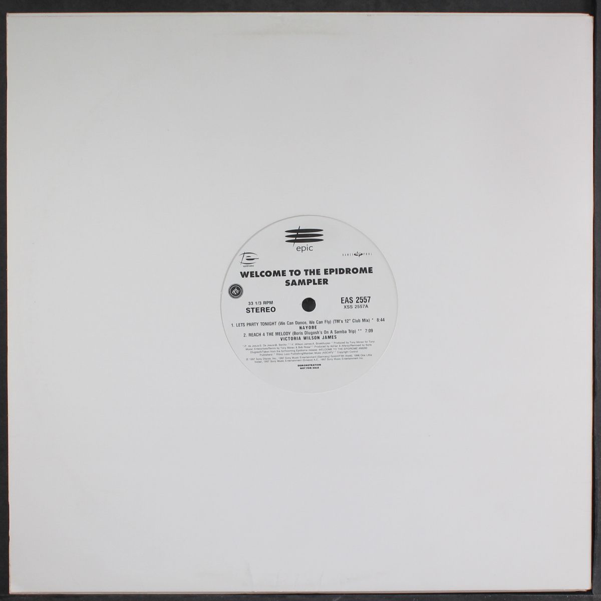 welcome to the epidrome sampler by VARIOUS