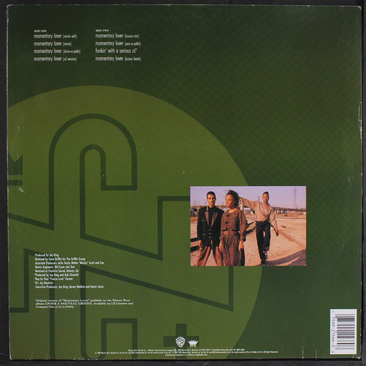 momentary lover / drum-a-pella by CLUB NOUVEAU
