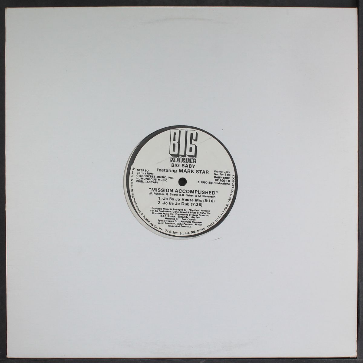 mission accomplished (5 mixes) by BIG BABY FEAT. MARK STAR