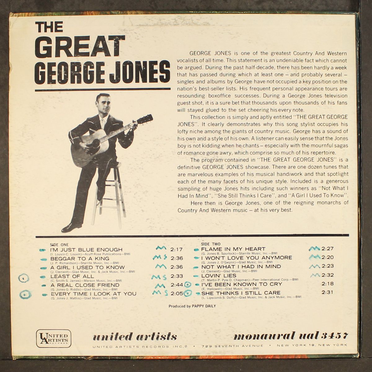 the great by GEORGE JONES