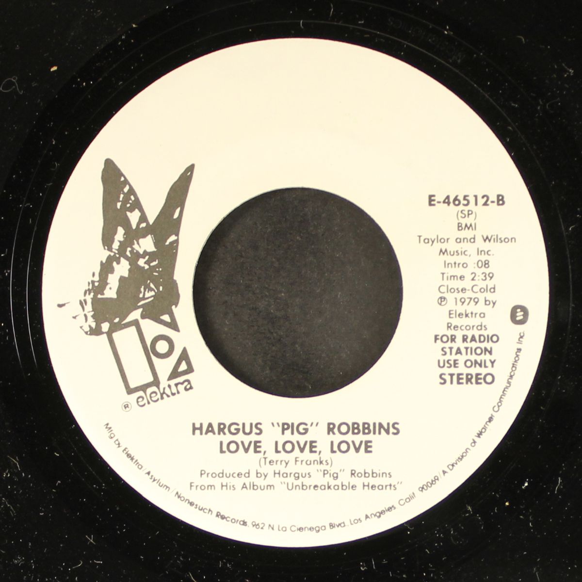 unbreakable hearts / love, love, love by HARGUS "PIG" ROBBINS