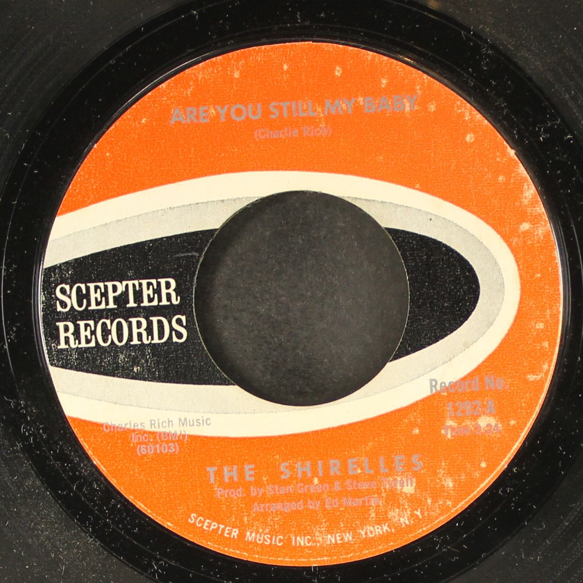 are you still my baby / i saw a tear by SHIRELLES