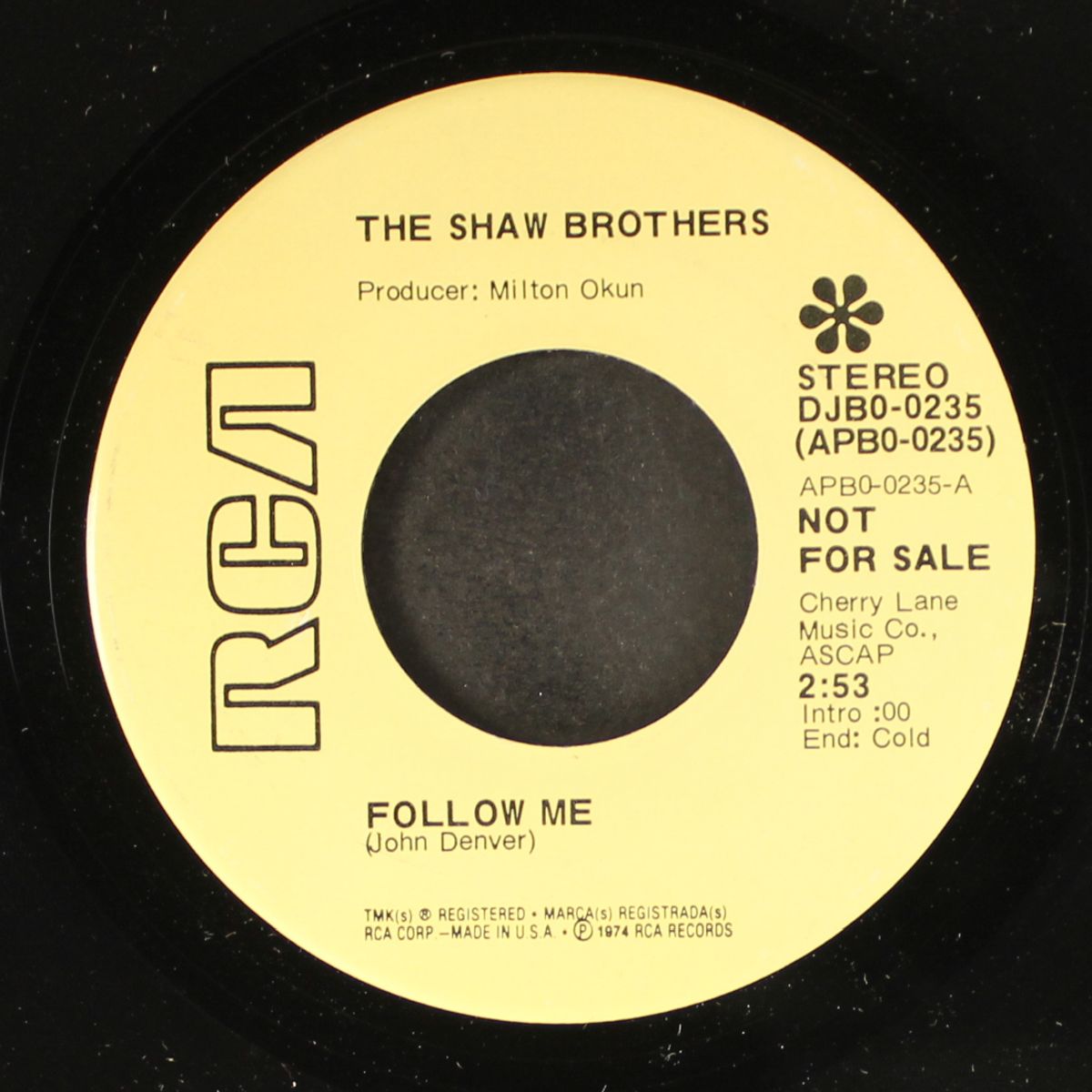 follow me / mama earth and papa sky by SHAW BROTHERS