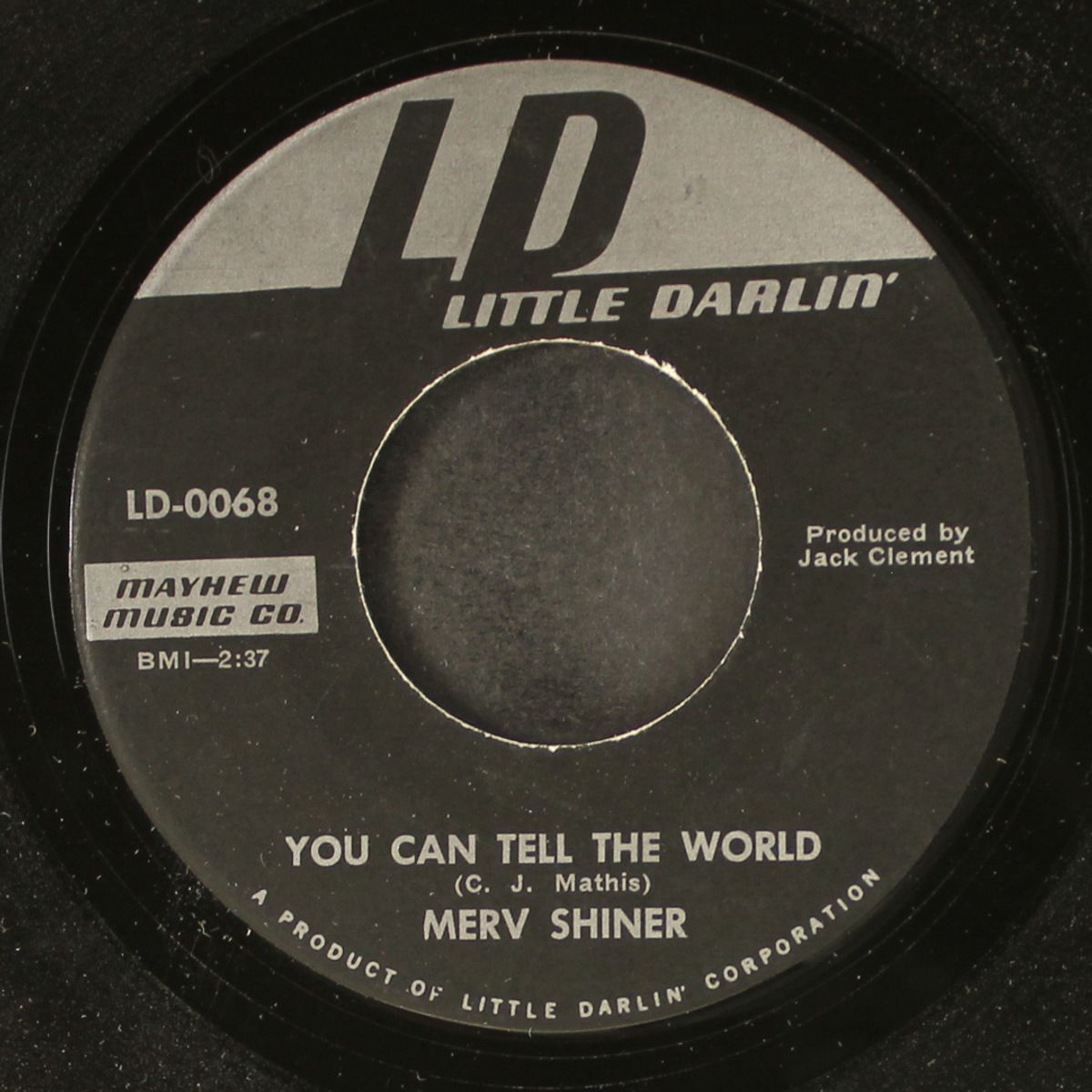 ain't that sad / you can tell the world by MERV SHINER
