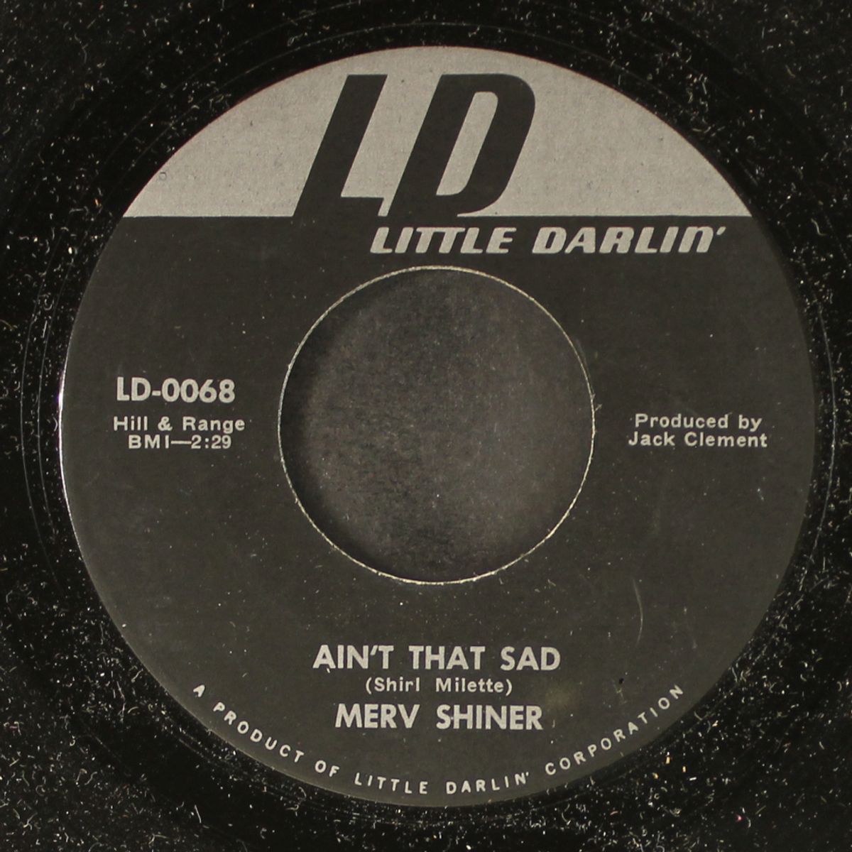 ain't that sad / you can tell the world by MERV SHINER