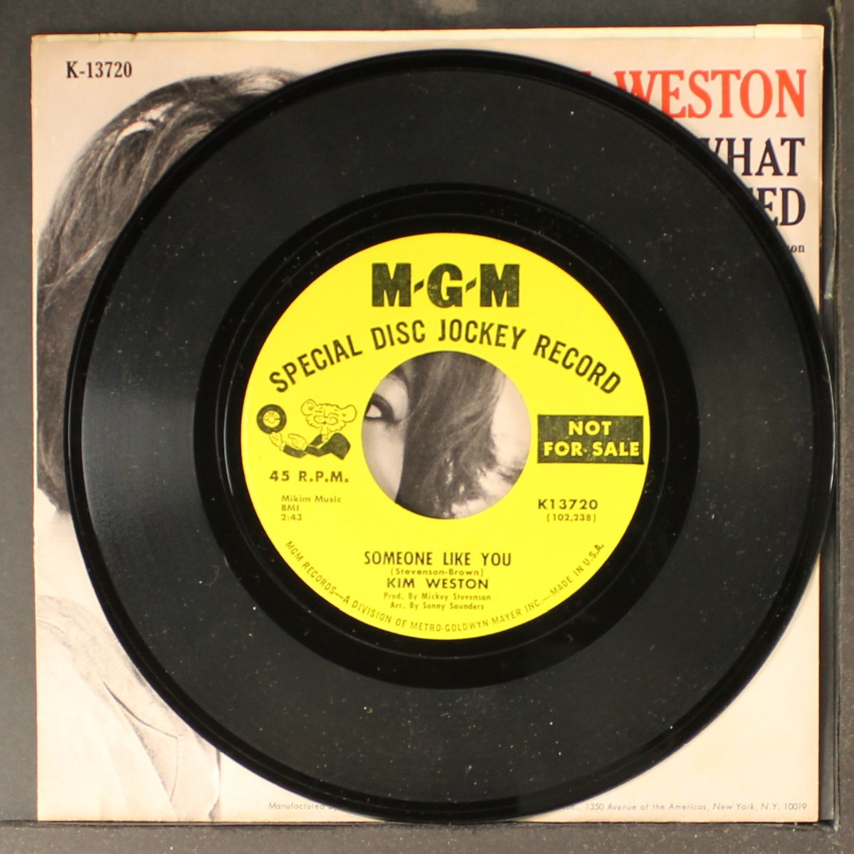 i got what you need / someone like you by KIM WESTON