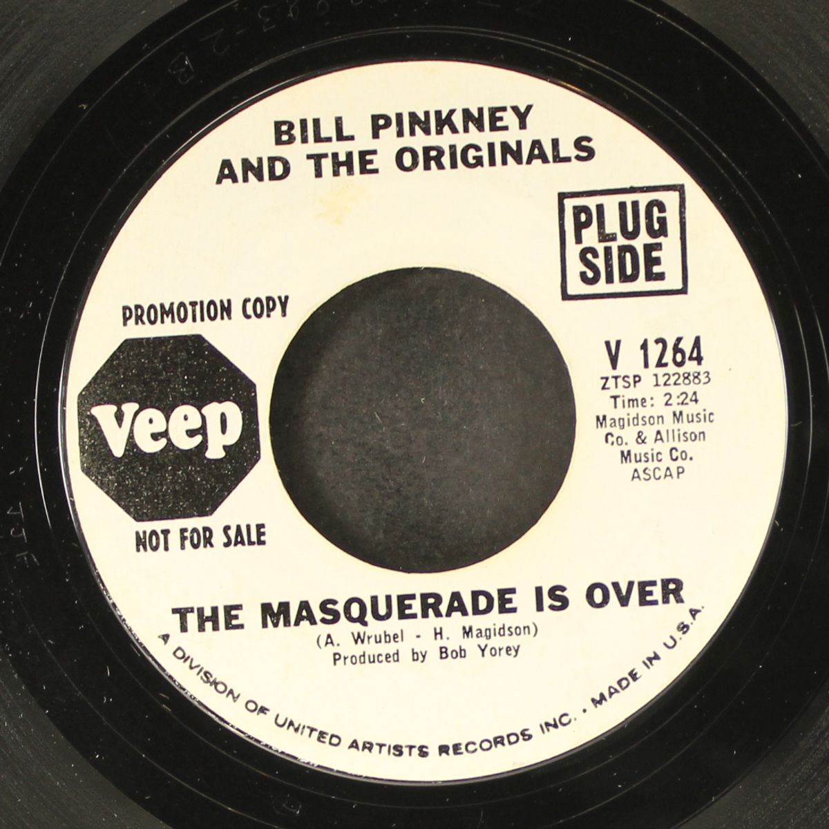 i found some lovin' / the masquerade is over by BILL PINKNEY & ORIGINALS
