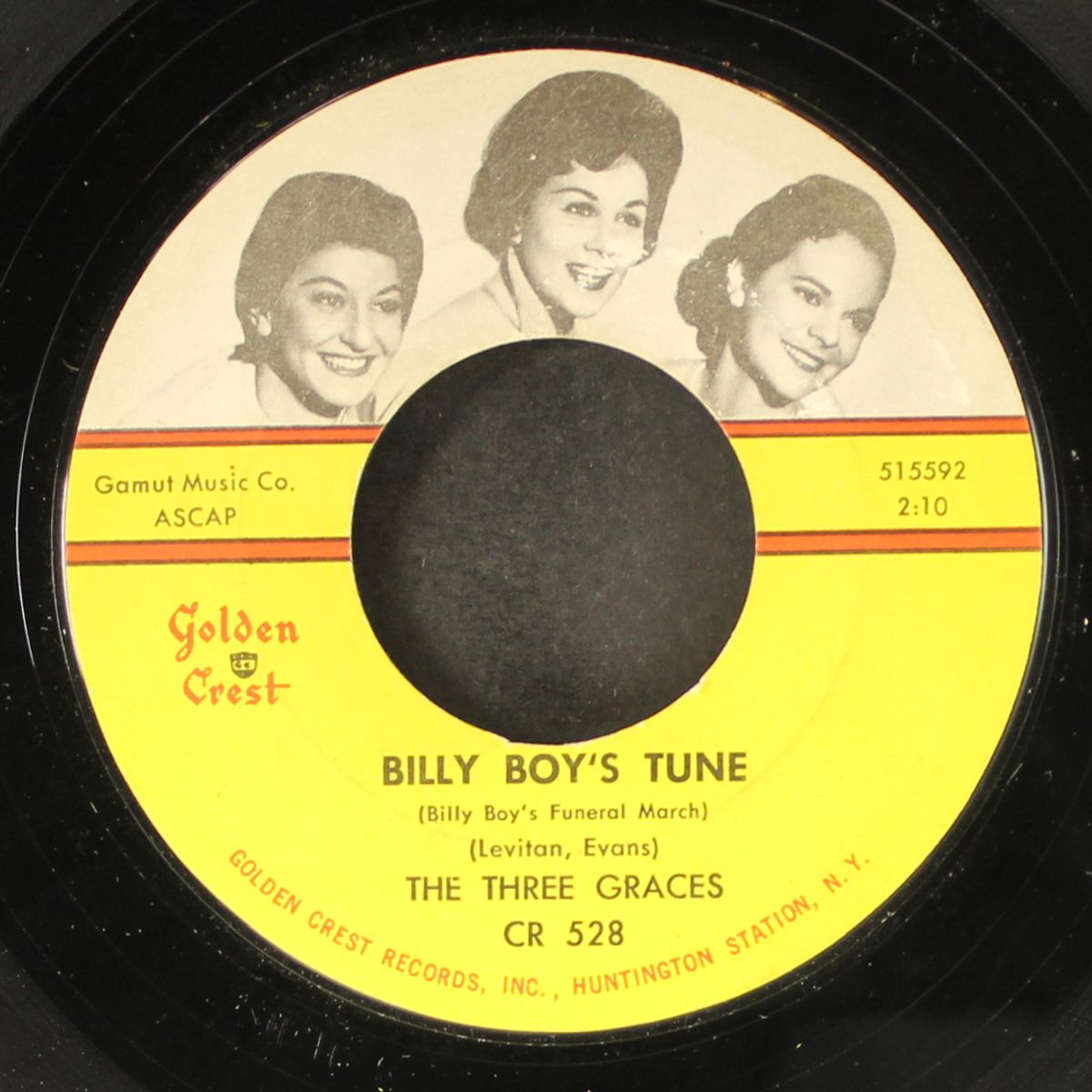 billy boy's tune / lonesome and sorry by THREE GRACES