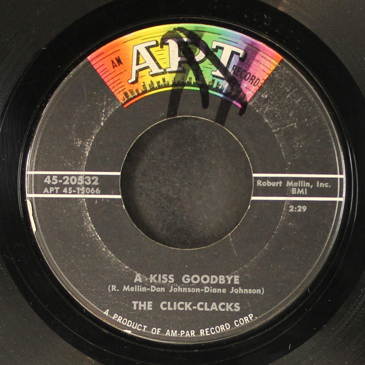 a kiss goodbye / rocket roll by CLICK-CLACKS