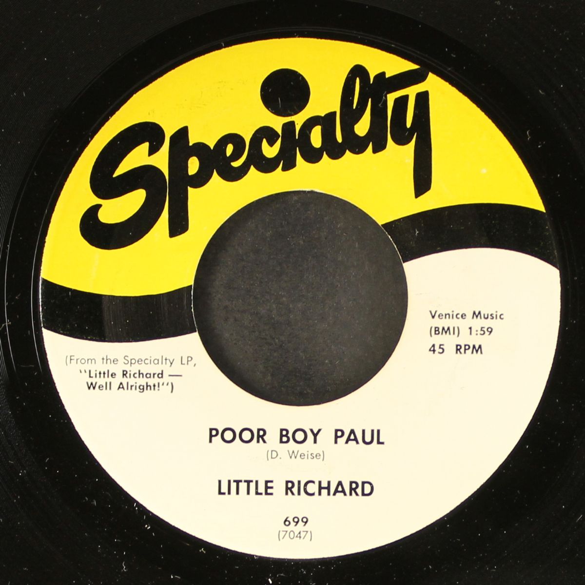 poor boy paul / wonderin' by LITTLE RICHARD