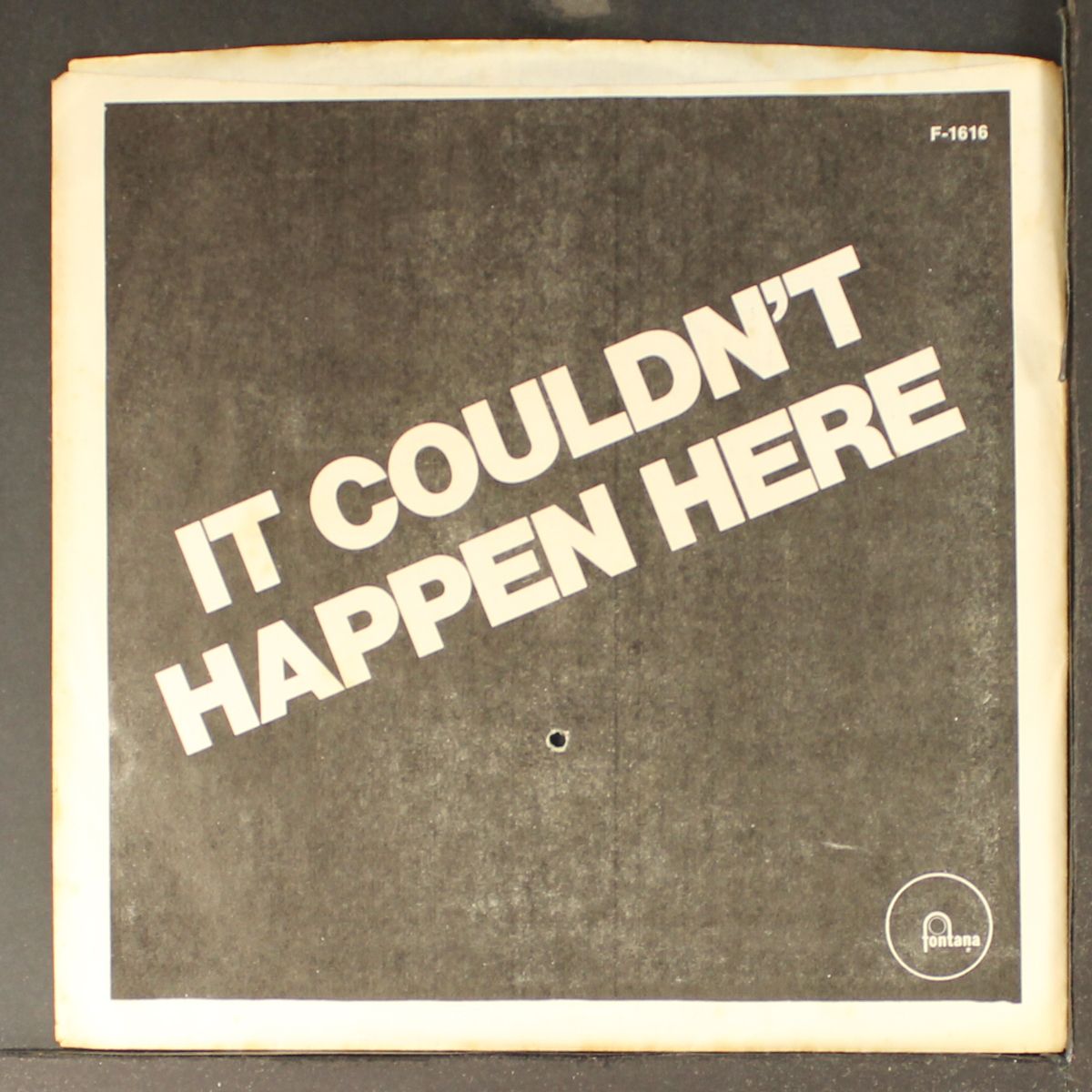 it couldn't happen here / annie went back to ohio by BANNED