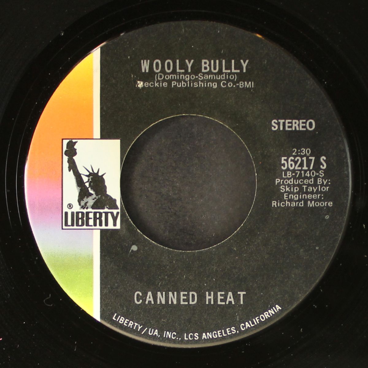 wooly bully / my time ain't long by CANNED HEAT