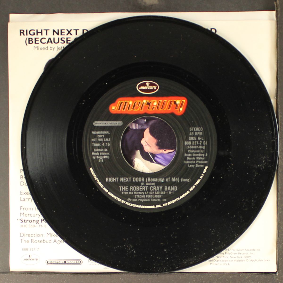right next door / short by ROBERT CRAY