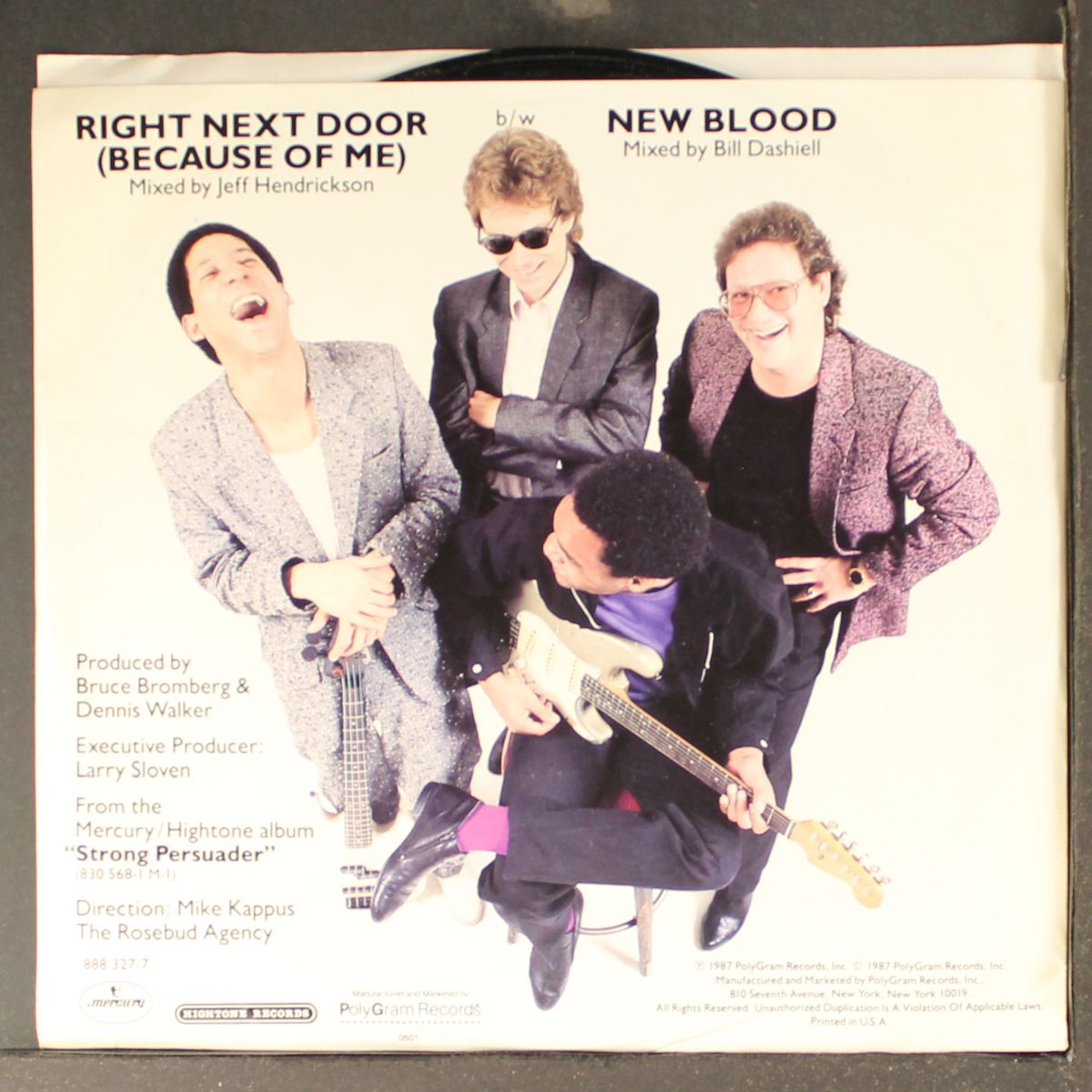 right next door / short by ROBERT CRAY