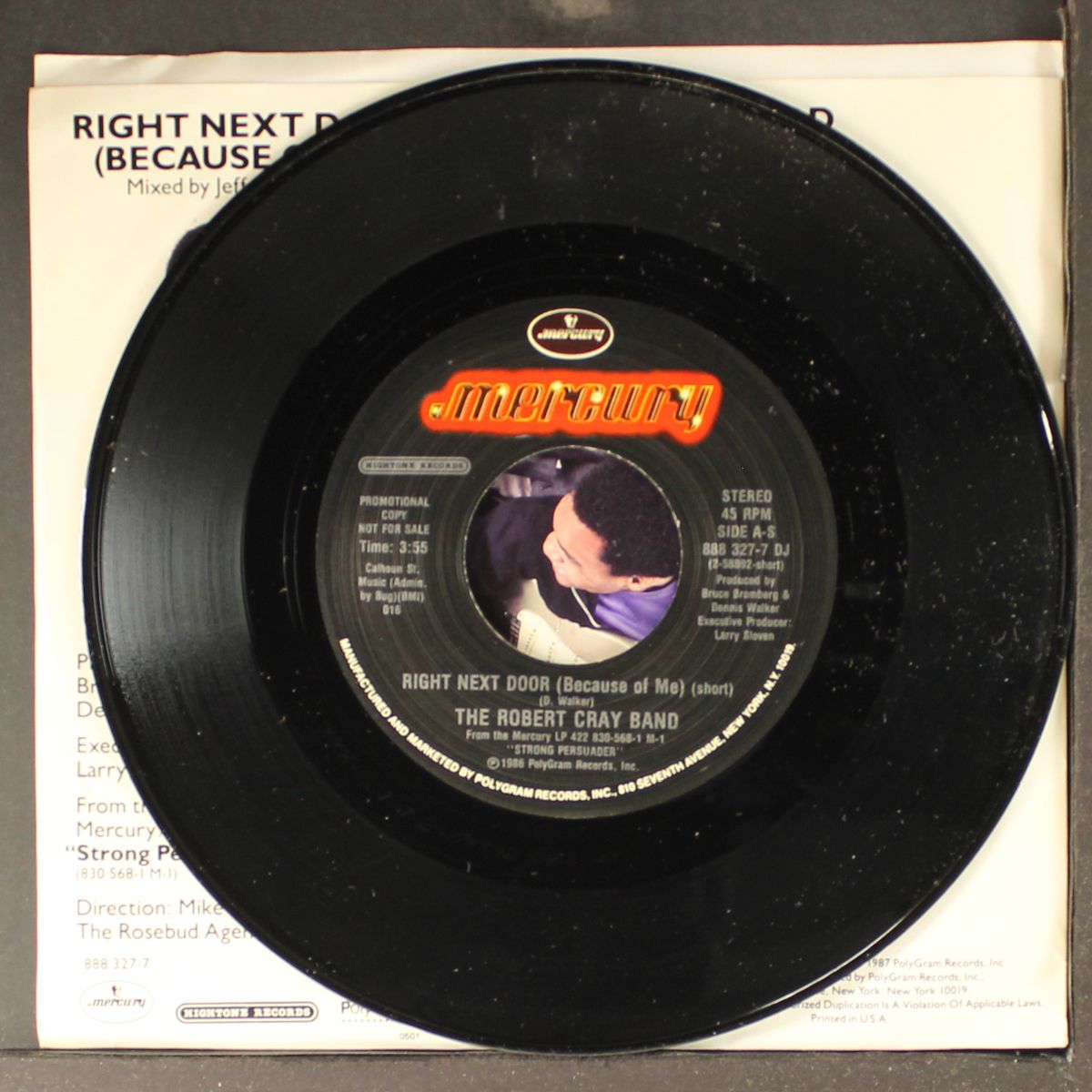 right next door / short by ROBERT CRAY