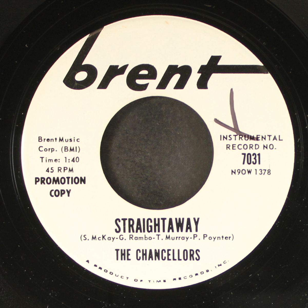 straightaway / upside down by CHANCELLORS