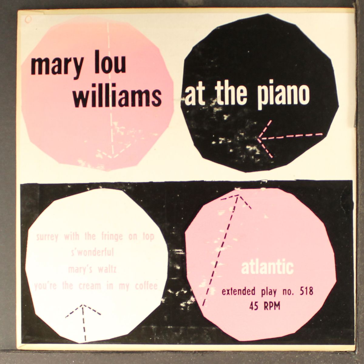at the piano by MARY LOU WILLIAMS
