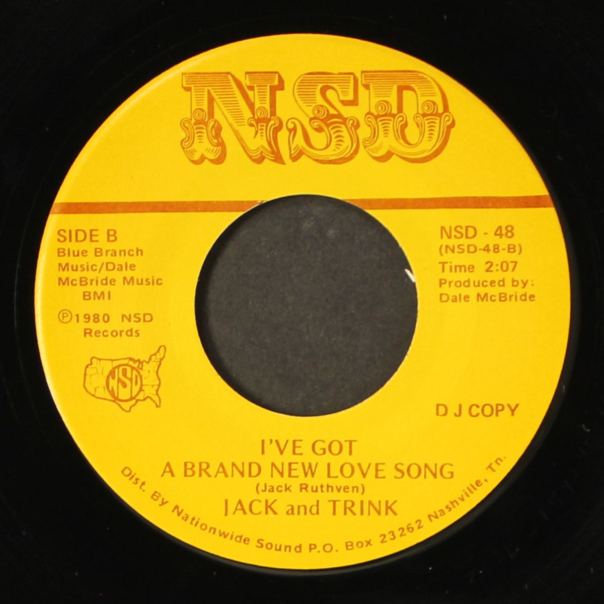 get back to the basics / i've got a brand new love song by JACK & TRINK