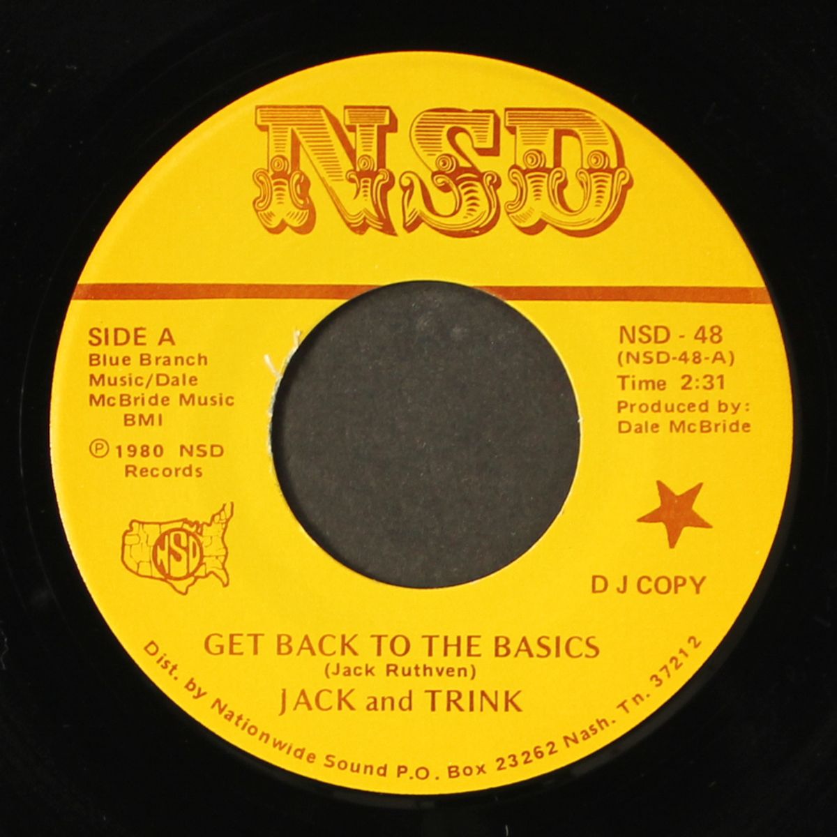 get back to the basics / i've got a brand new love song by JACK & TRINK