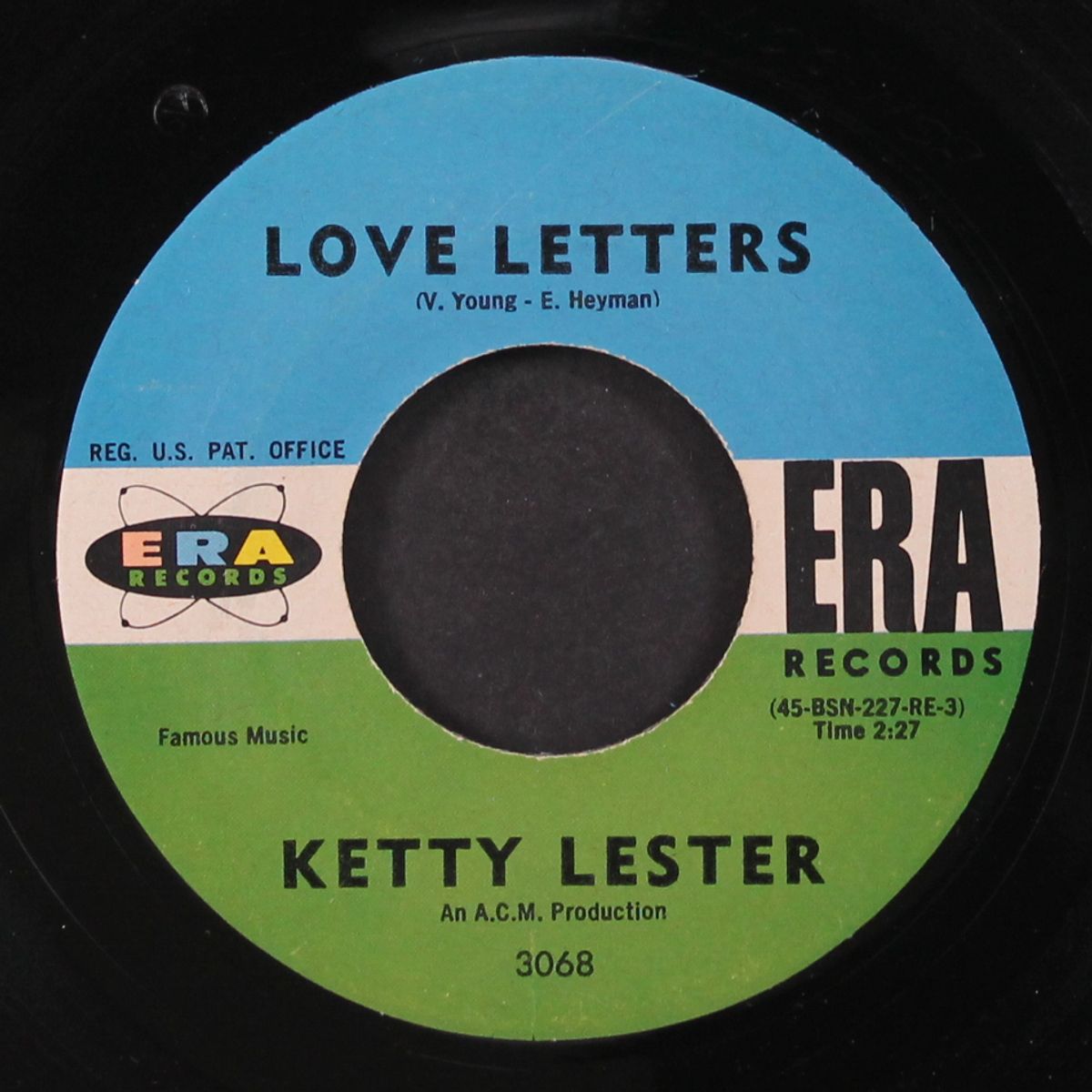 love letters / i'm a fool to want you by KETTY LESTER