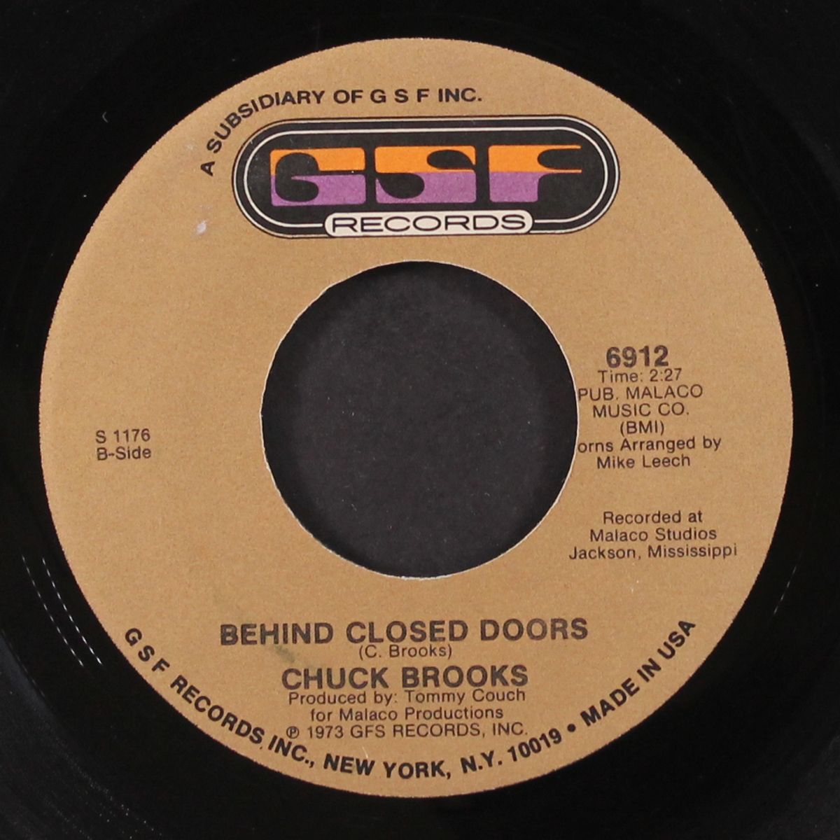 behind closed doors by CHUCK BROOKS