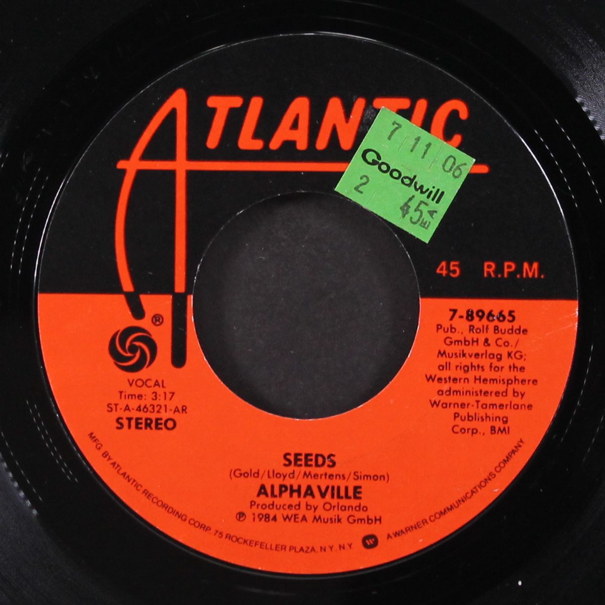 big in japan / seeds by ALPHAVILLE