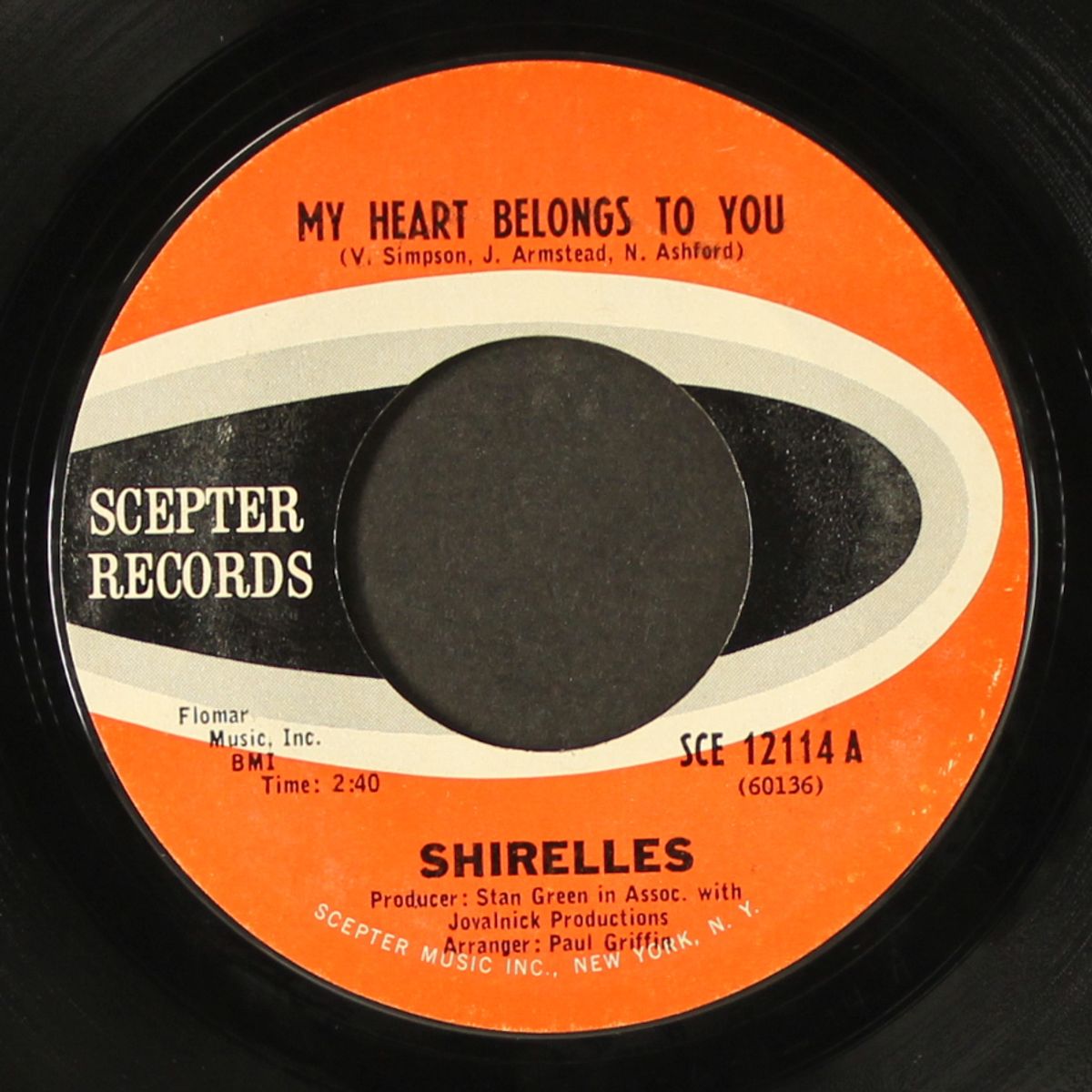 my heart belongs to you / love that man by SHIRELLES