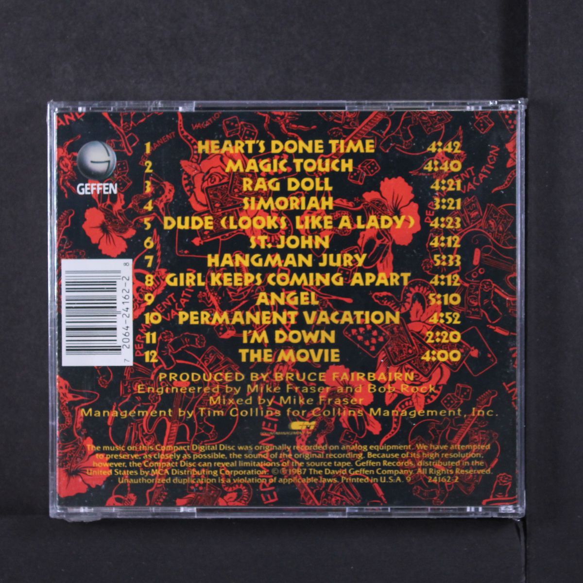 permanent vacation by AEROSMITH
