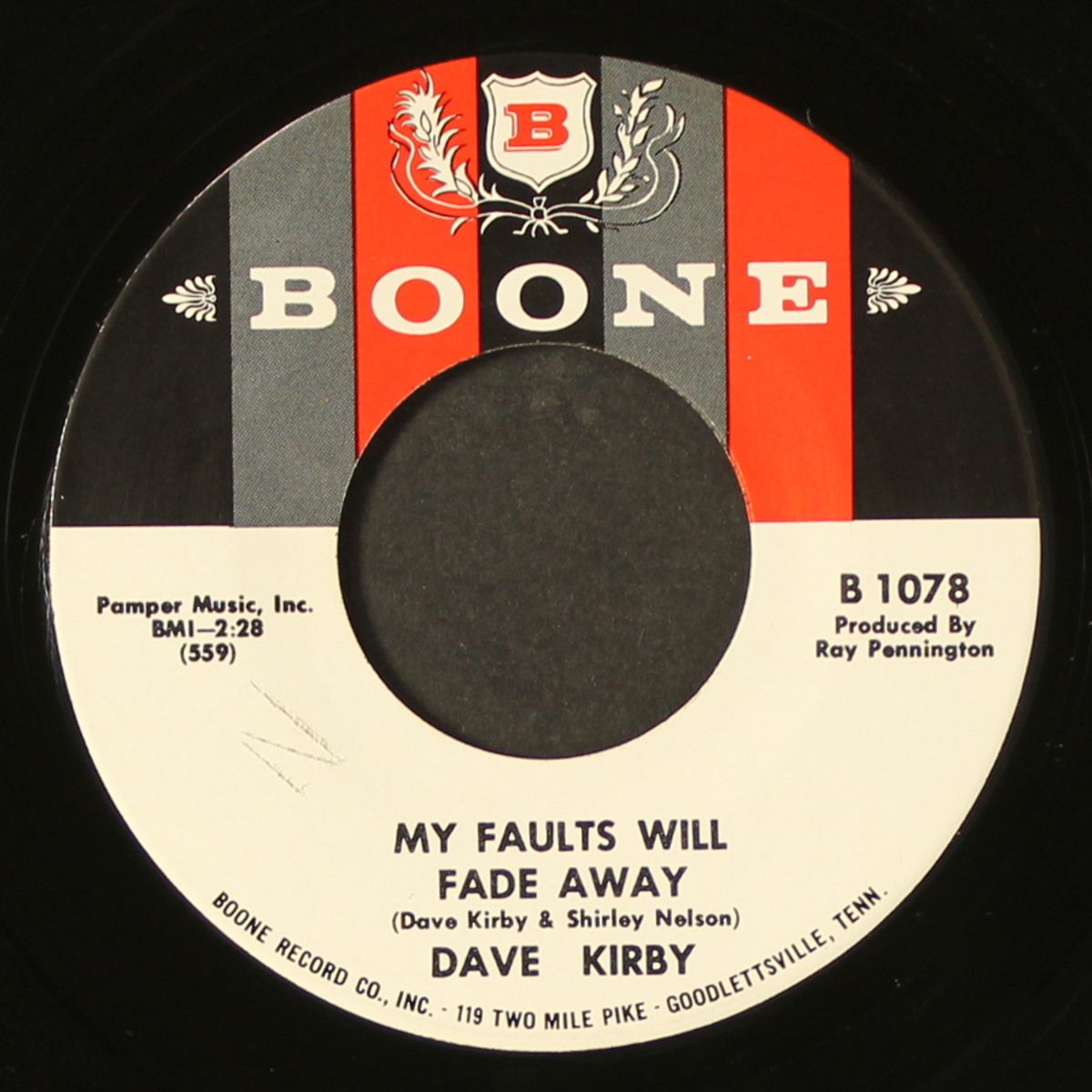 my faults will fade away by DAVE KIRBY