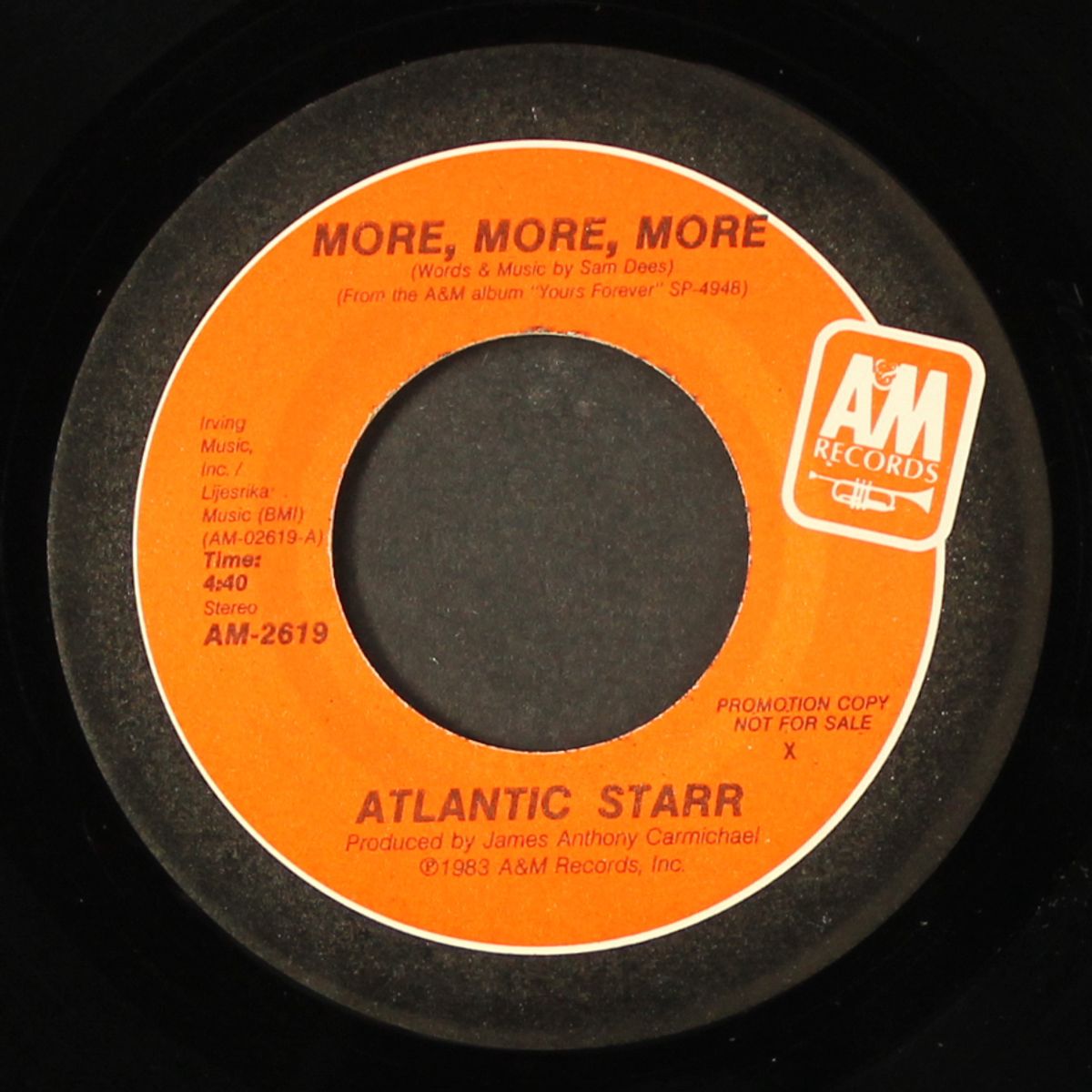 more, more, more / same by ATLANTIC STARR