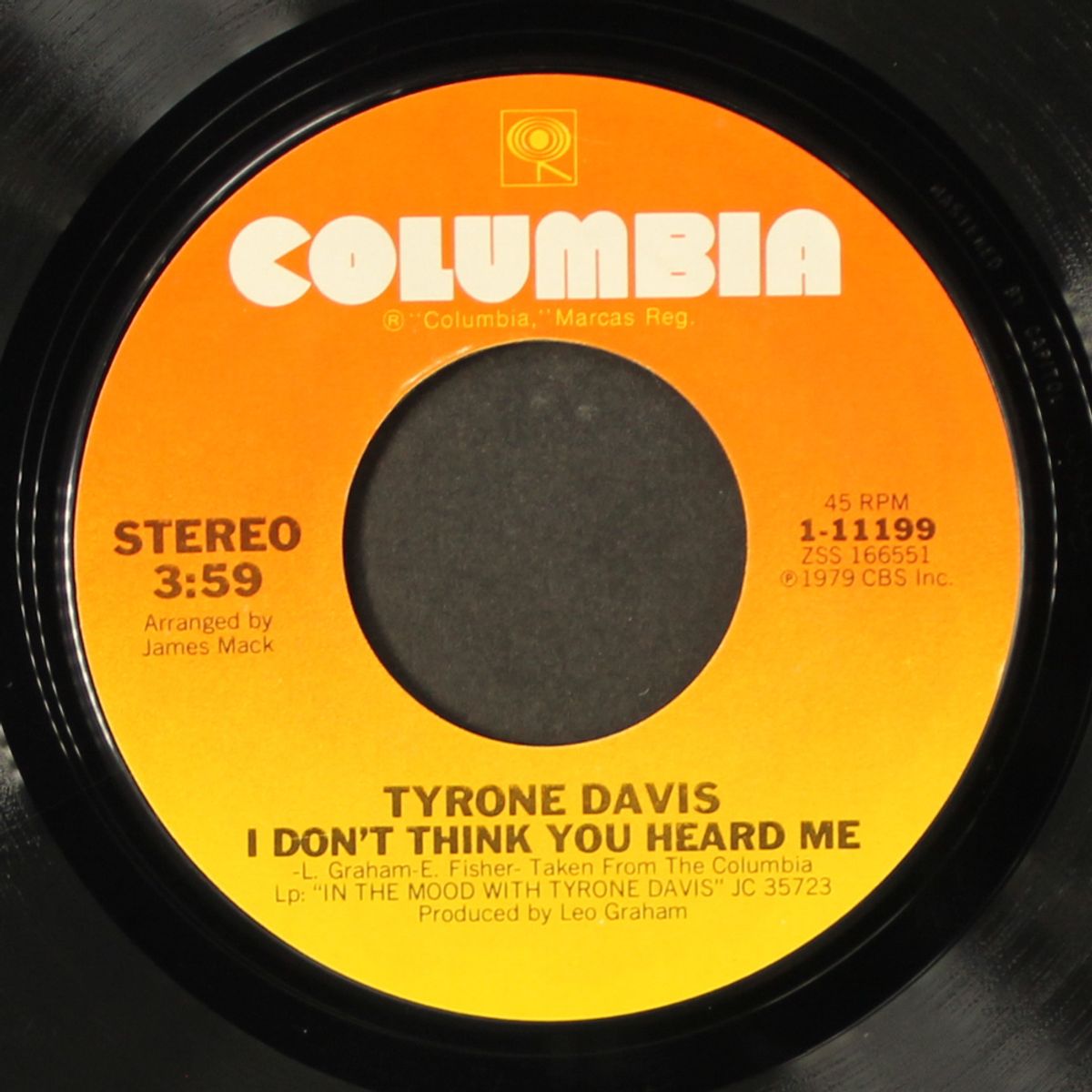 can't you tell it's me / i don't think you heard me by TYRONE DAVIS
