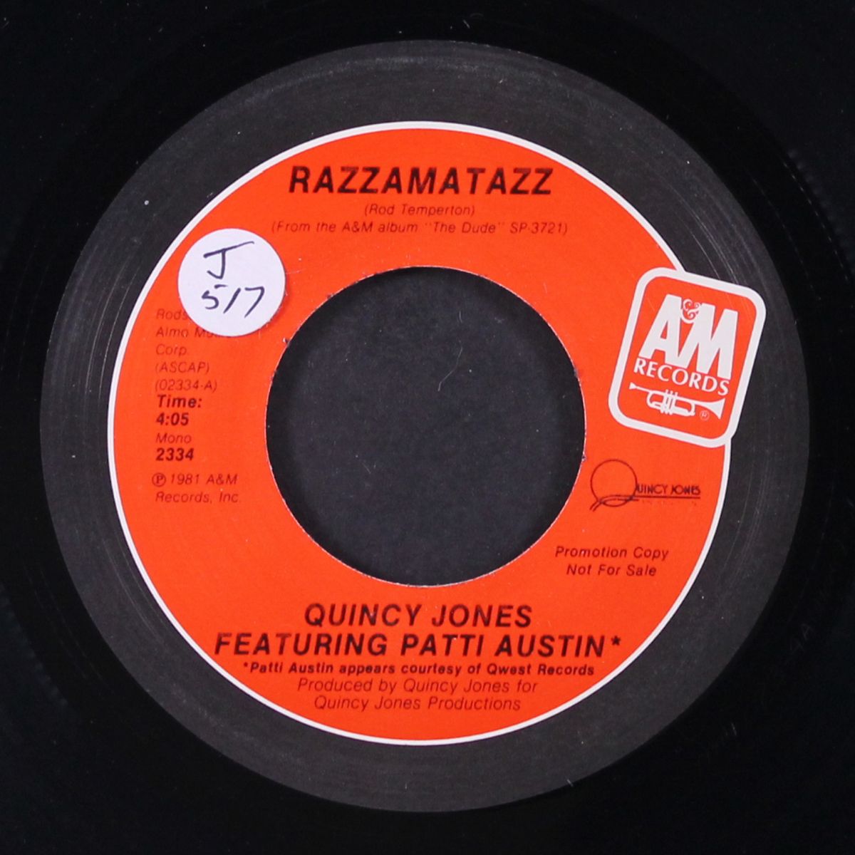 razzamatazz / mono by QUINCY JONES & PATTI AUSTIN