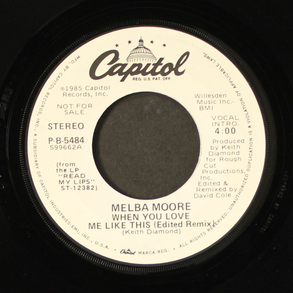 when you love me like this / same by MELBA MOORE