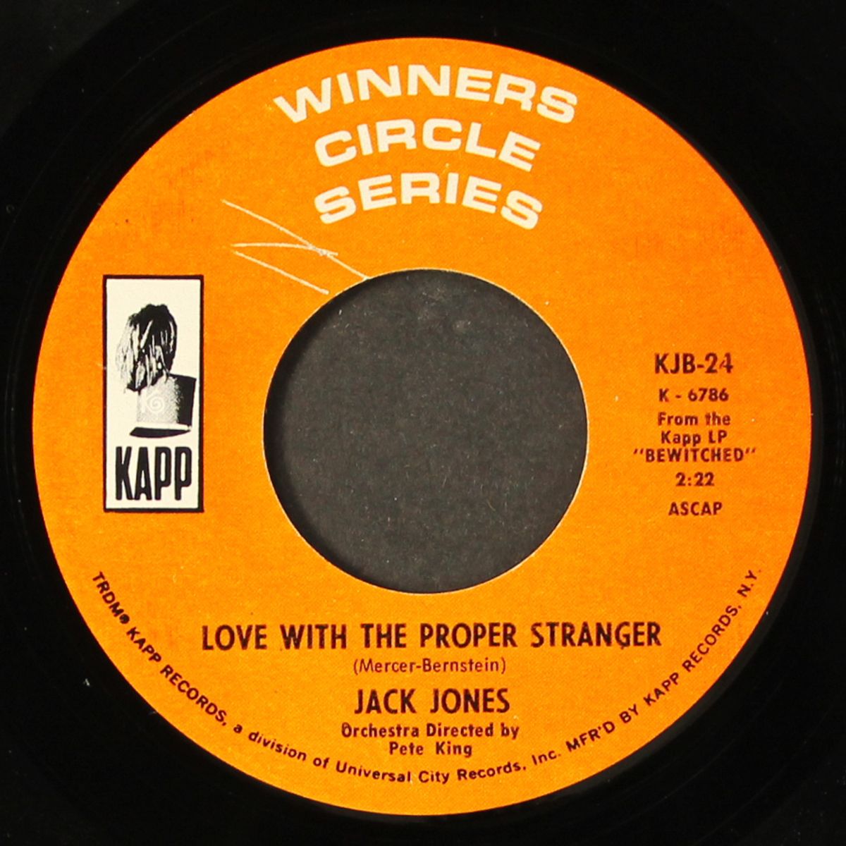 wives and lovers / love with the proper stranger by JACK JONES