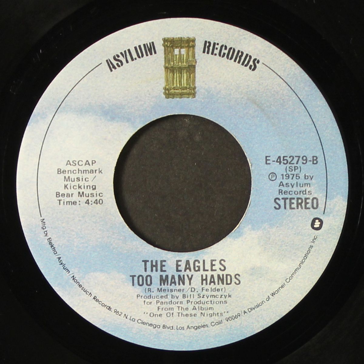 lyin' eyes / too many hands by EAGLES