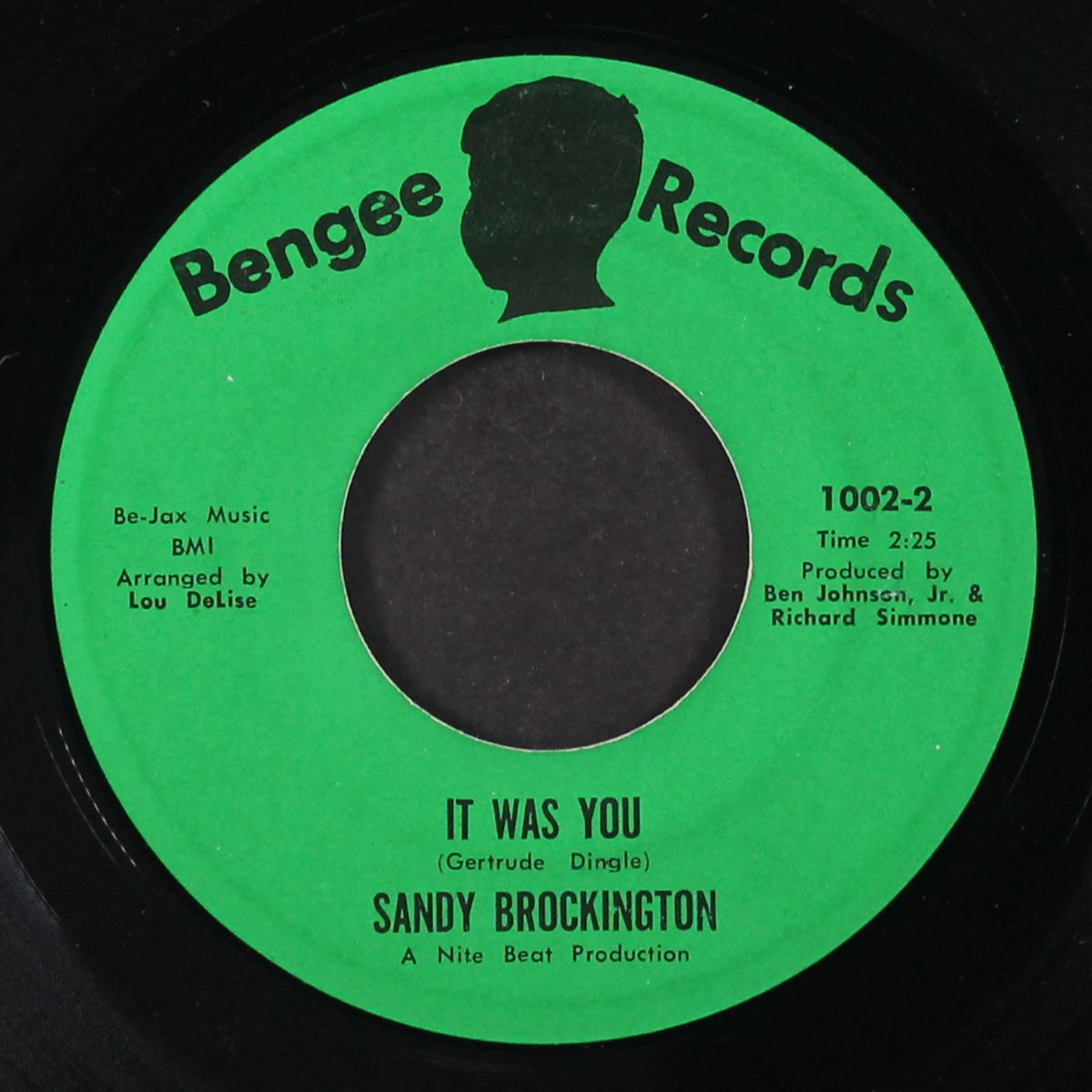 it was you / girl in distress by SANDY BROCKINGTON