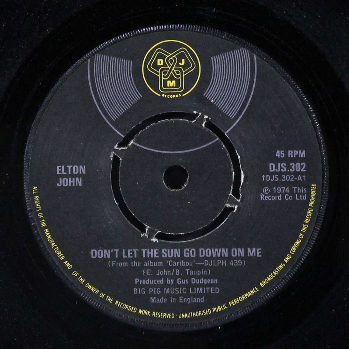 don't let the sun go down on me / sick city by ELTON JOHN