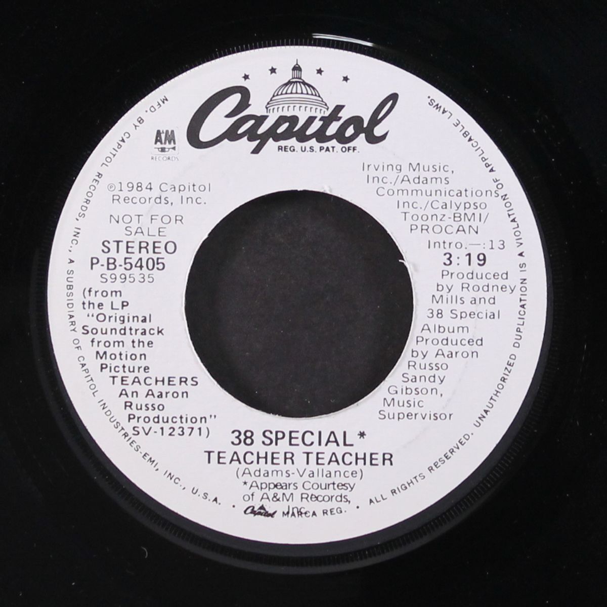 teacher teacher by 38 SPECIAL