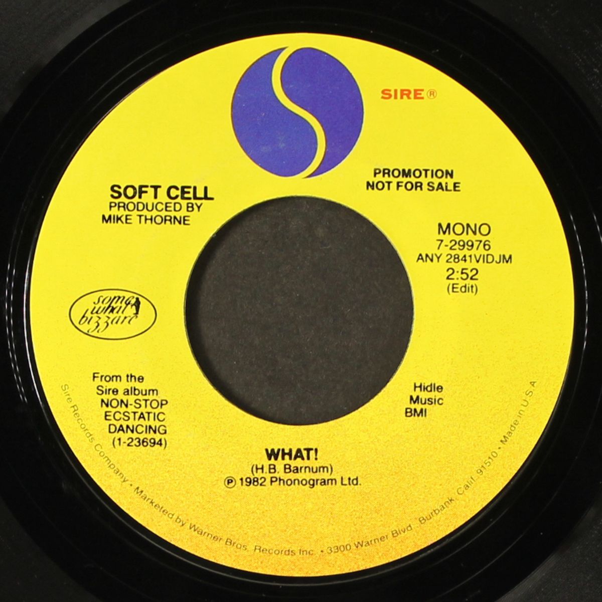 what! / mono by SOFT CELL
