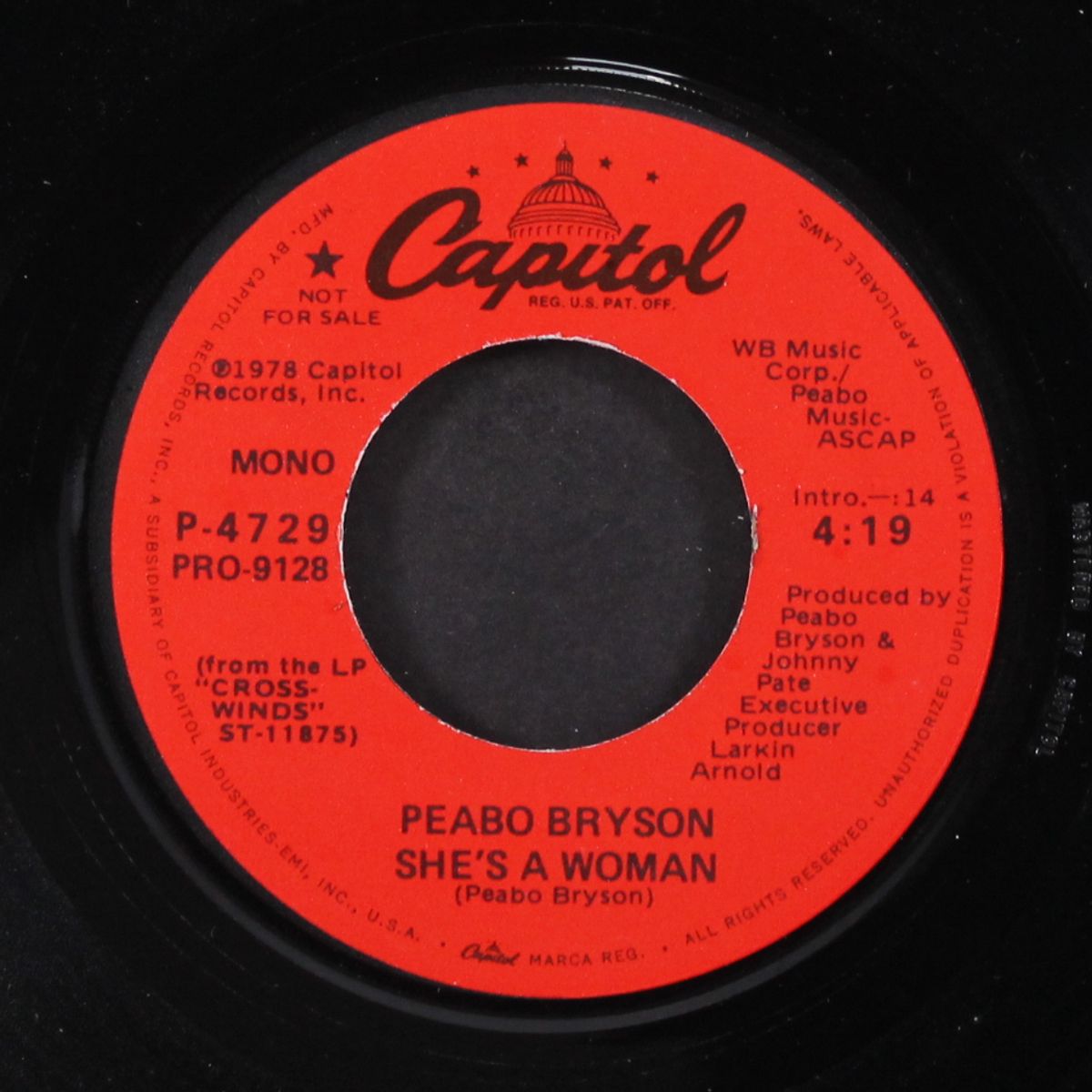 she's a woman / mono by PEABO BRYSON
