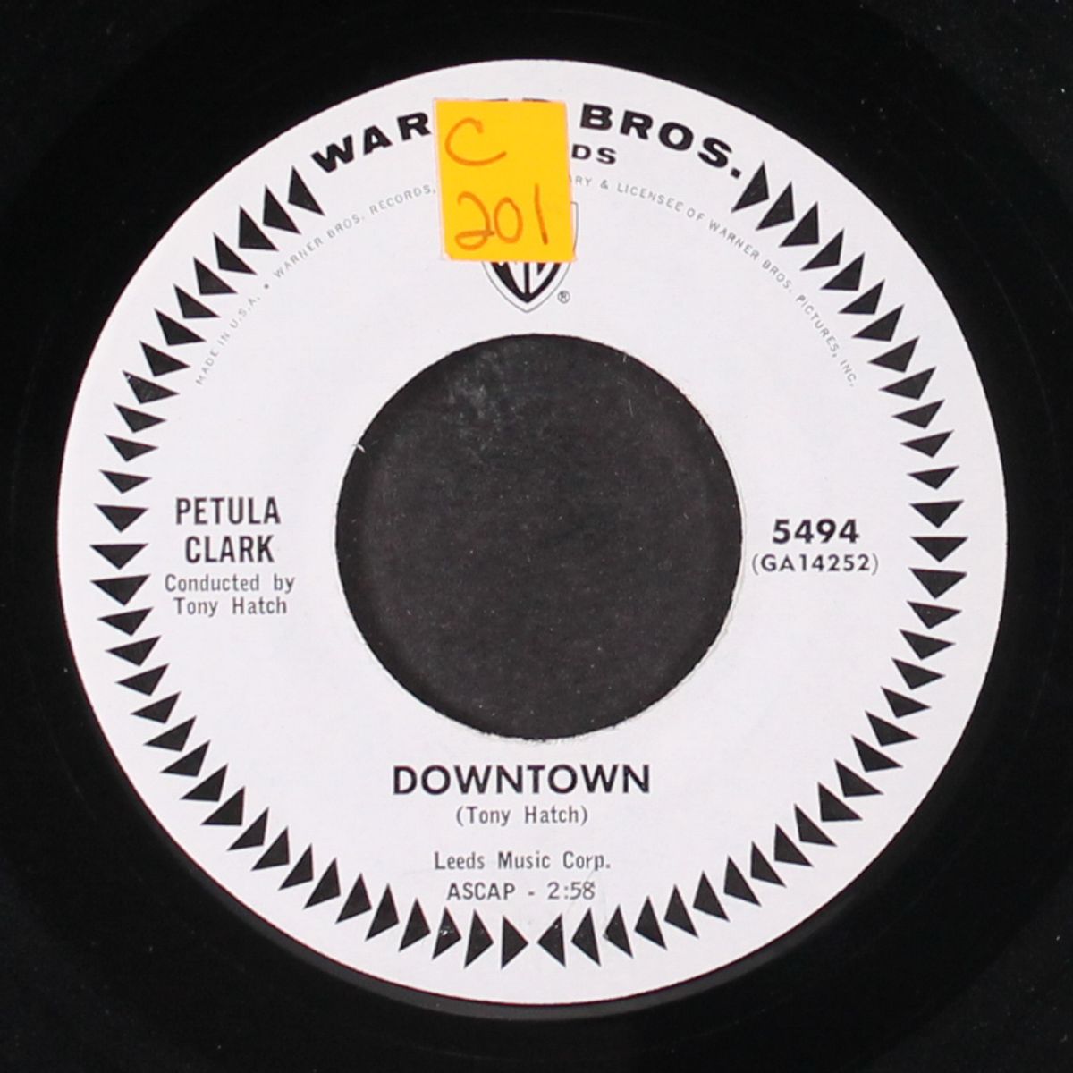 downtown / you'd better love me by PETULA CLARK