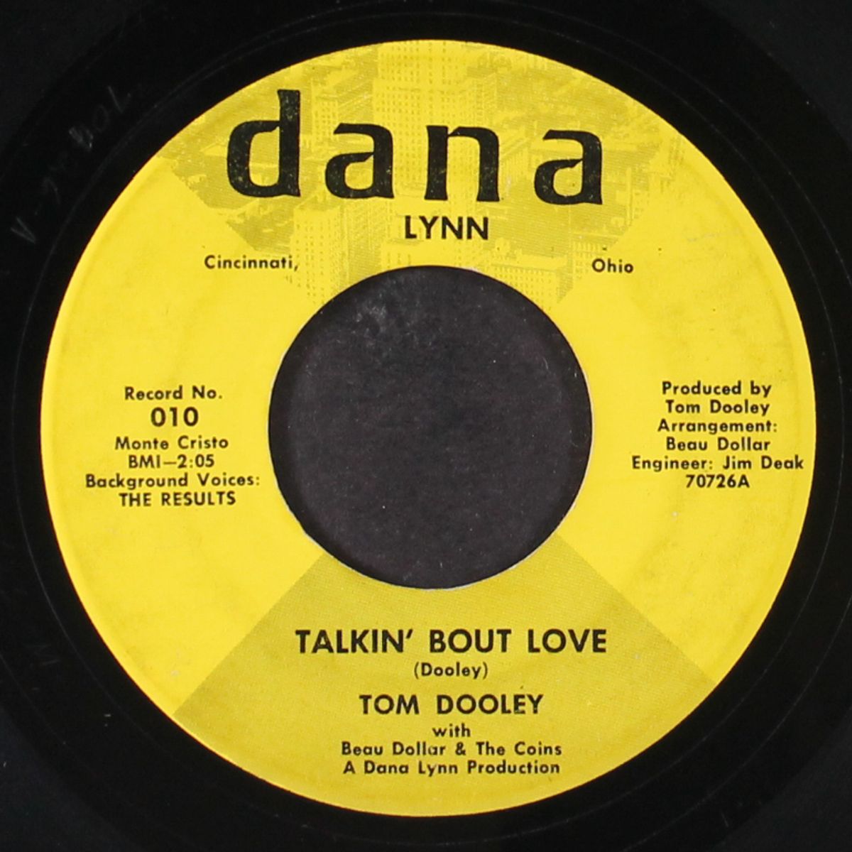 talkin' bout love / stay by the phone by TOM DOOLEY